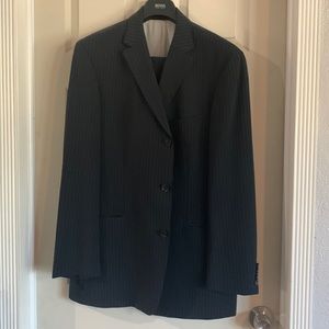Hugo Boss Black Pinstripe Suit
